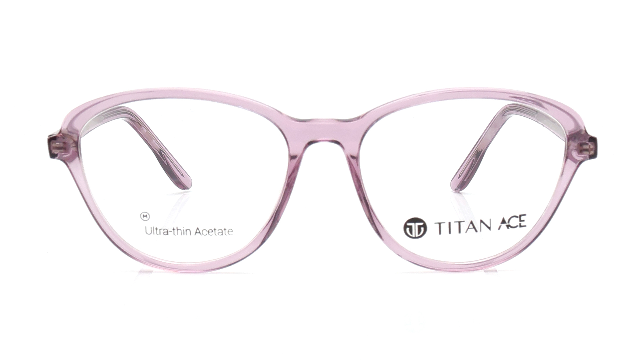 Image 1 of Purple CatEye Eyeglasses for Women from Titan Available at Titan Eye+