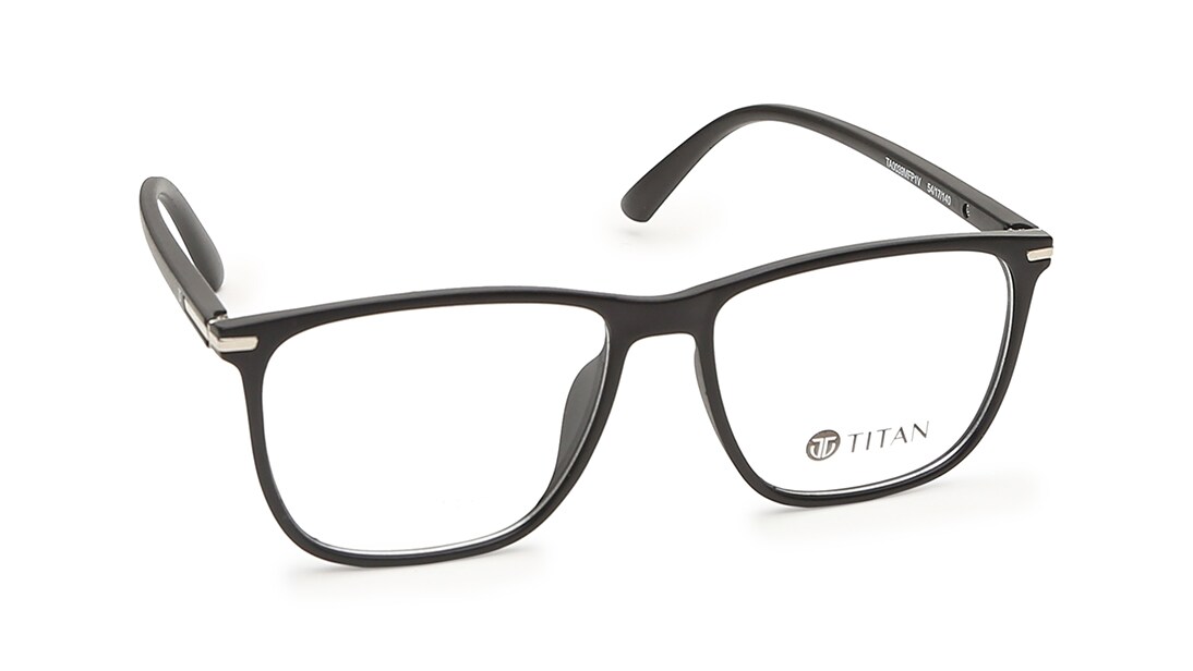 Black Square Rimmed Eyeglasses(TA0039MFP1V)