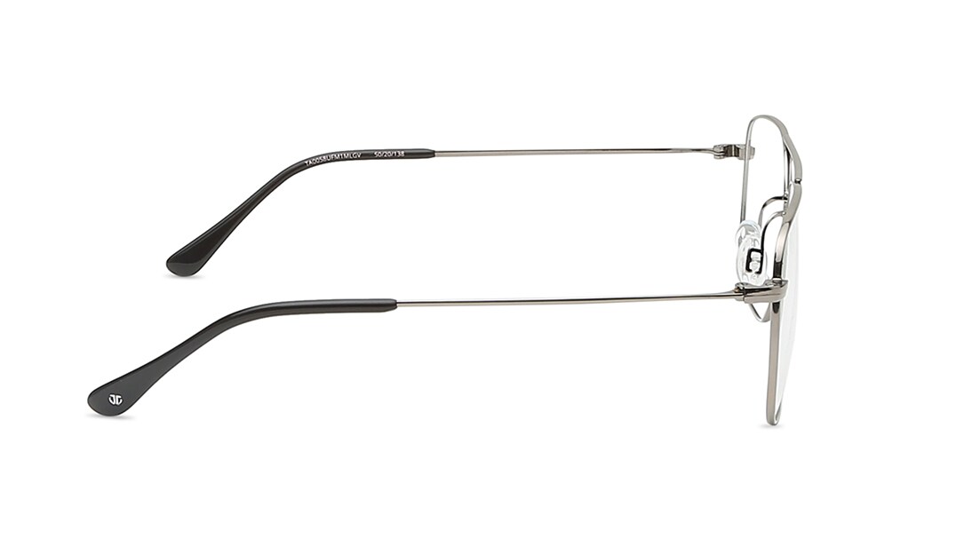 Image 3 of Grey Navigator Rimmed Eyeglasses from Titan Available at Titan Eye+