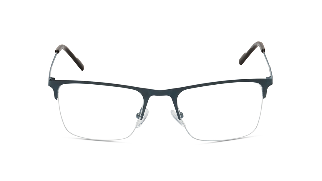 Image 1 of Blue Semi rimmed Unisex Eyeglasses (TA0069UHM02MBKV|53) from Titan Available at Titan Eye+