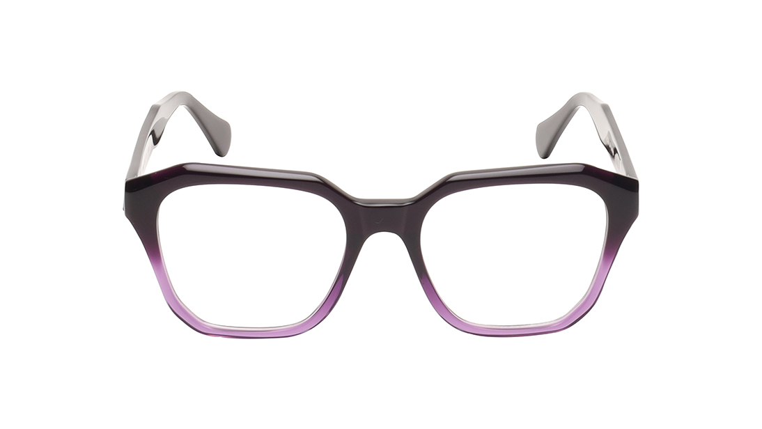 Image 1 of Purple Hexagon Eyeglasses for Men and Women from Ace by Titan Available at Titan Eye+