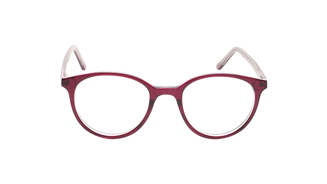 Image 1 of Purple Rimmed Unisex Eyeglasses (TA0084UFP4MPRV|48) from Titan Available at Titan Eye+