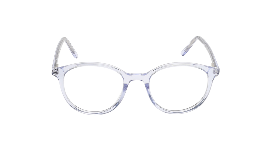 Image 1 of Transparent Rimmed Unisex Eyeglasses (TA0084UFP5MTRV|48) from Titan Available at Titan Eye+