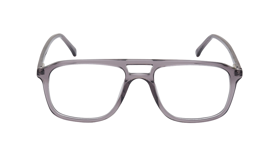 Image 1 of Black Aviator Rimmed Eyeglasses for Men from Titan Available at Titan Eye+