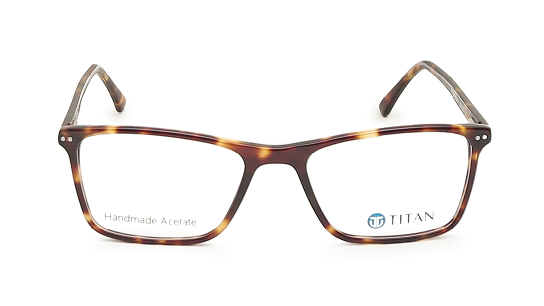 Image 1 of Rectangle Rimmed Men Eyeglasses (TC1014MFP4LBRV|56) from Titan Available at Titan Eye+