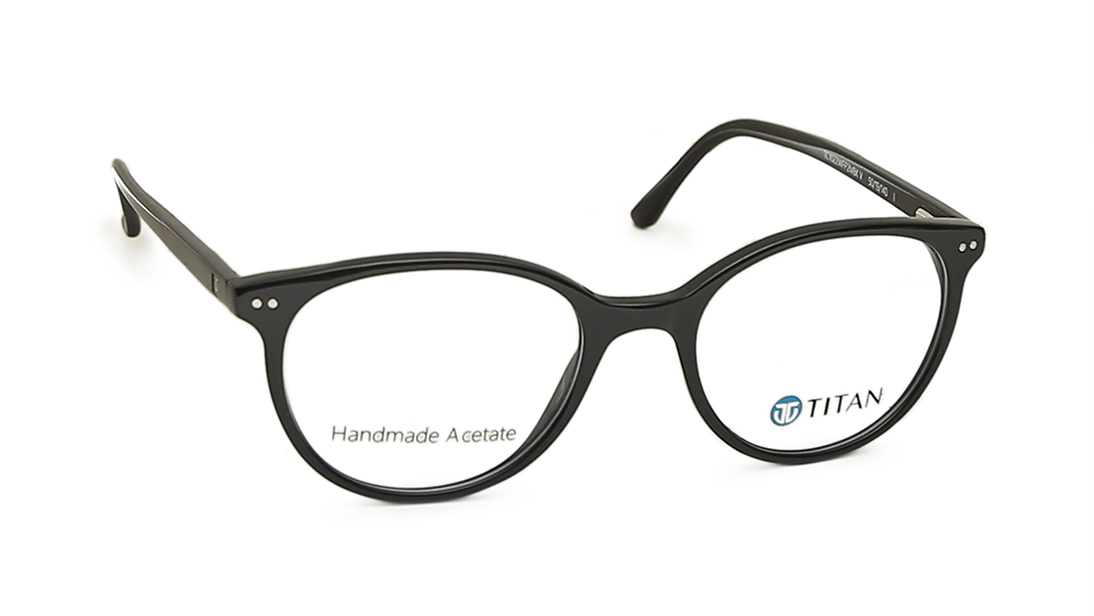 Round Rimmed Women Eyeglasses (TC1022WFP2MBKV|50)