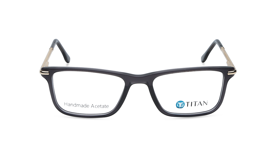 Image 1 of Square Rimmed Women Eyeglasses (TC1026WFC1SV|50) from Titan Available at Titan Eye+