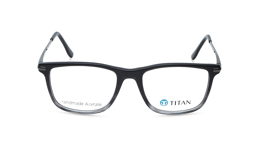 Image 1 of Navigator Rimmed Women Eyeglasses (TC1030MFC1SV|55) from Titan Available at Titan Eye+