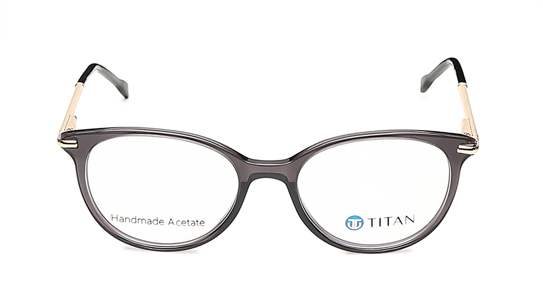 Image 1 of Square Rimmed Women Eyeglasses (TC1039WFC1MV|50) from Titan Available at Titan Eye+