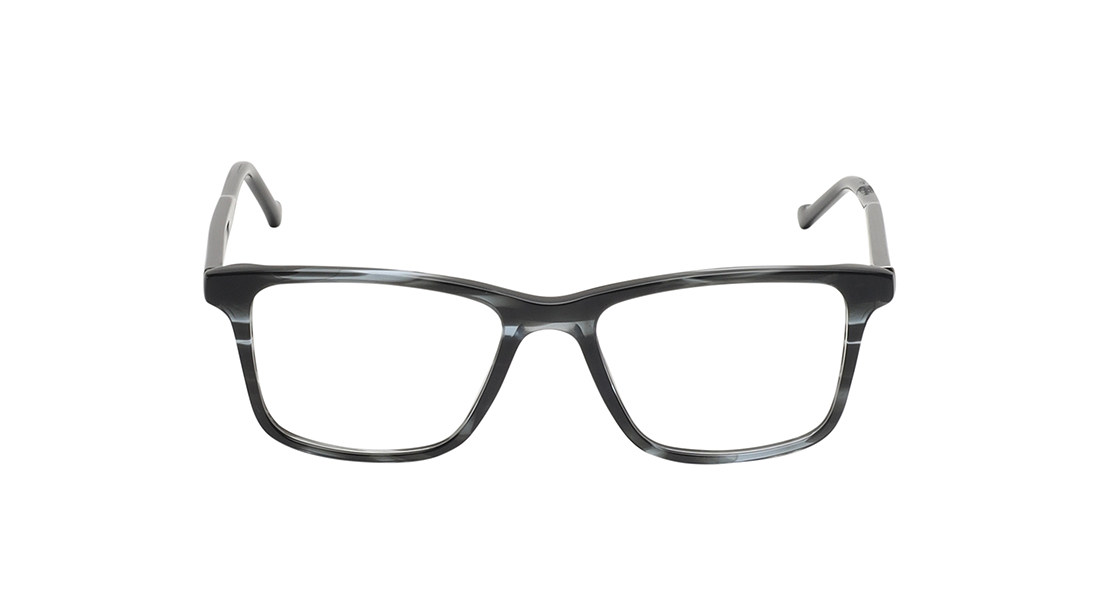 Image 1 of Black Square Eyeglasses for Men from Titan Available at Titan Eye+