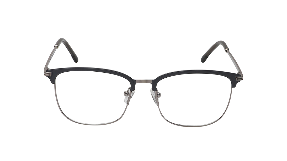 Image 1 of Square Rimmed Unisex Eyeglasses (TC1069UFM3MLGV|54) from Titan Available at Titan Eye+