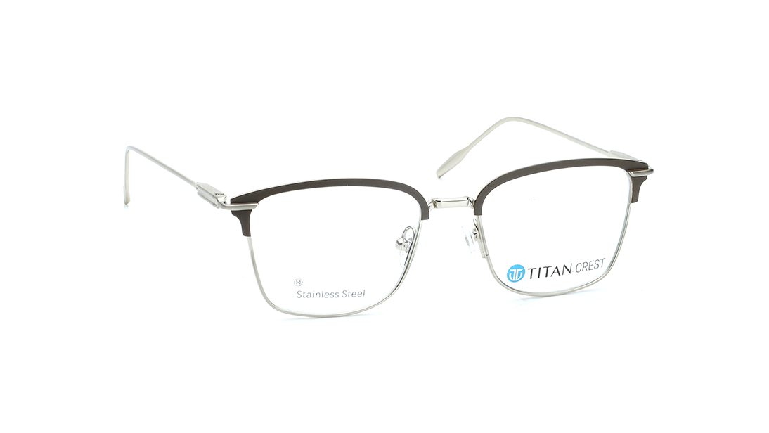 Image 2 of Gold Square Rimmed Eyeglasses(TC1072UFM1MLGV) from Fastrack Available at Titan Eye+