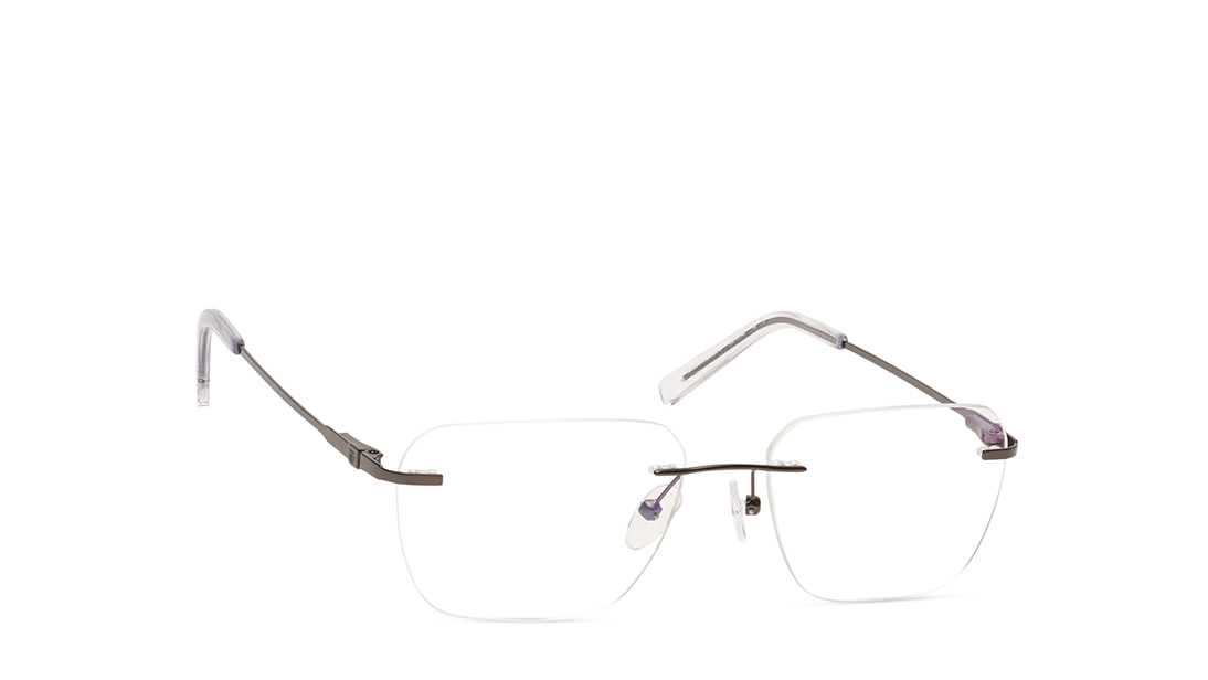 Square Rimless Unisex Eyeglasses (TC1099URM3MGNV|53)