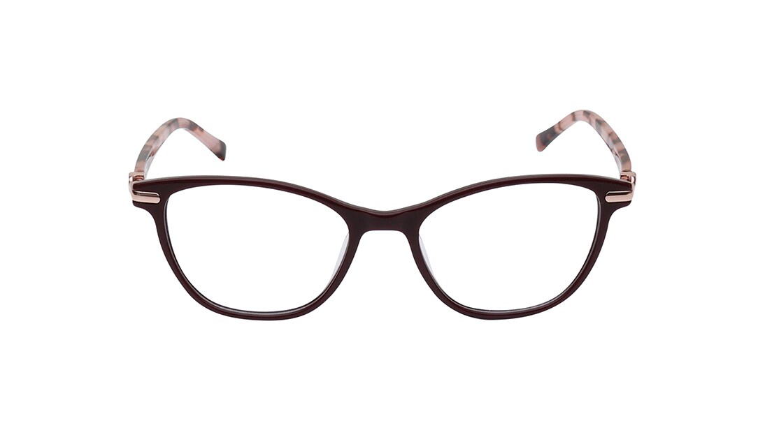 Image 1 of Pink CatEye Eyeglasses for Women from Titan Available at Titan Eye+