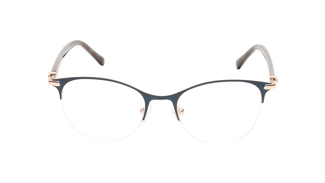 Image 1 of CatEye Semi-Rimmed Women Eyeglasses (TC1104WHP3MBLV|51) from Titan Available at Titan Eye+