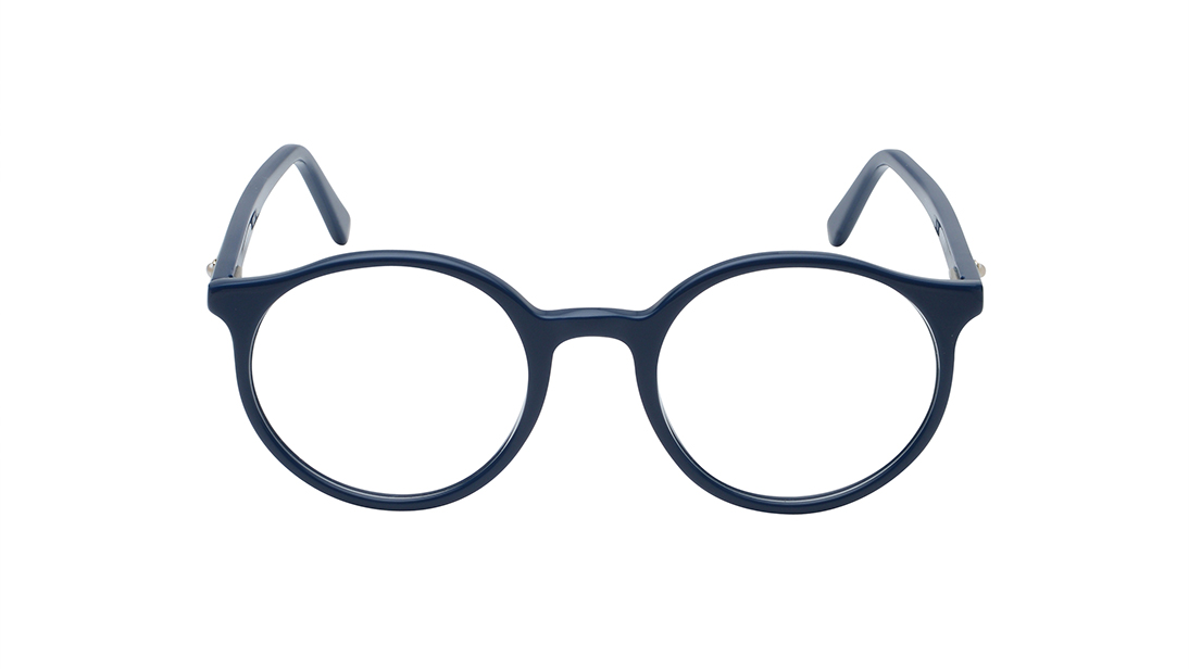 Image 1 of Blue Round Eyeglasses for Women from Titan Available at Titan Eye+