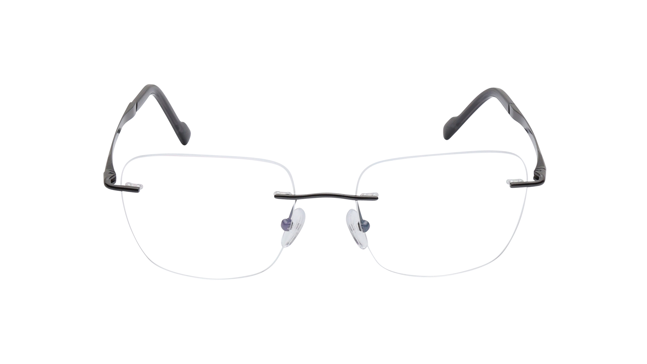 Image 1 of Grey Round Rimless Eyeglasses(TC1118URM3MDGV) from Fastrack Available at Titan Eye+