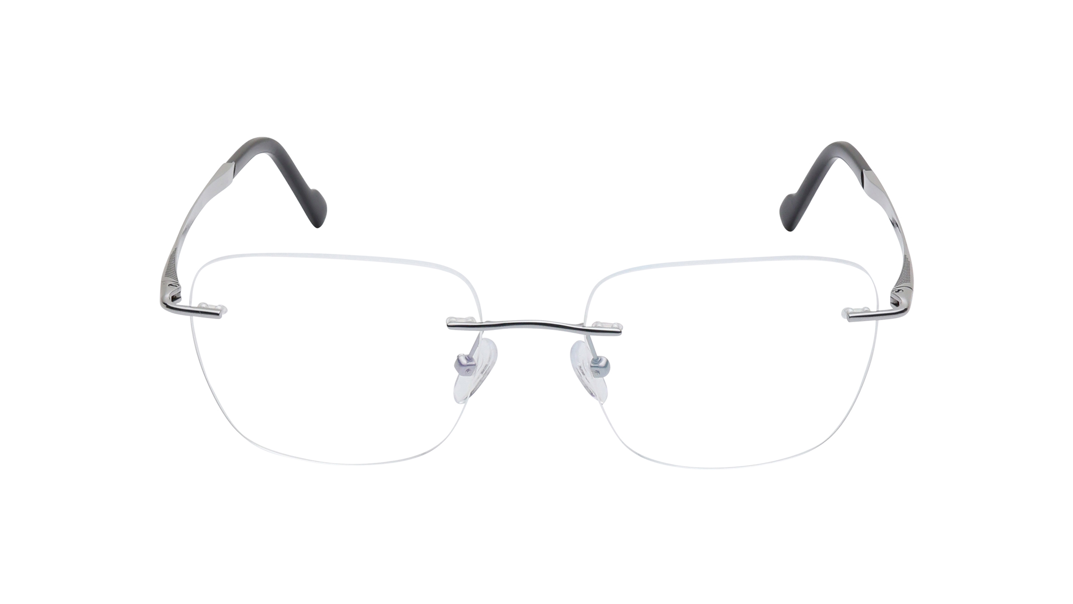 Image 1 of Silver Round Rimless Eyeglasses(TC1118URM4MSLV) from Fastrack Available at Titan Eye+