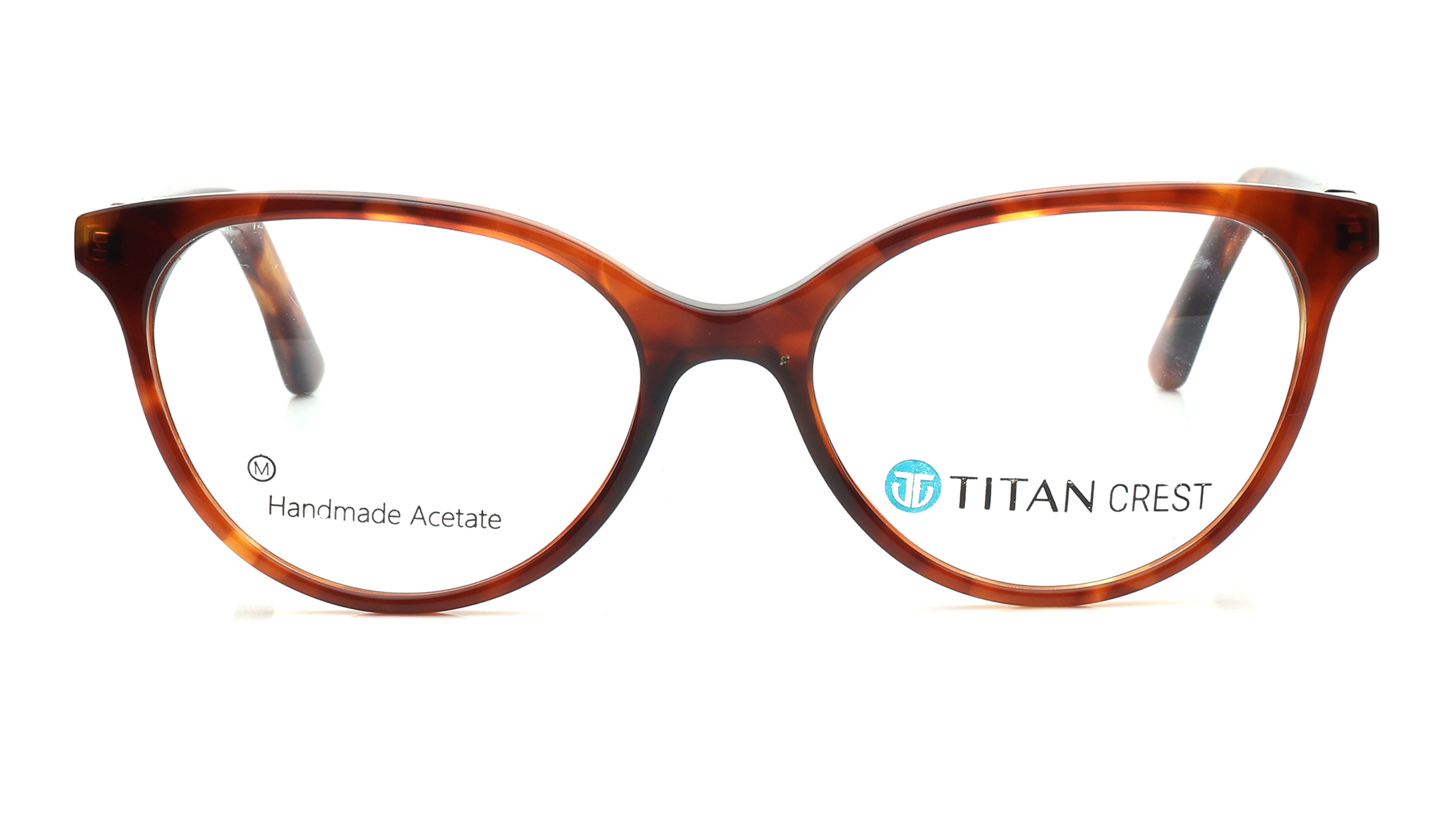 Image 1 of Havana CatEye Eyeglasses for Women from Titan Available at Titan Eye+