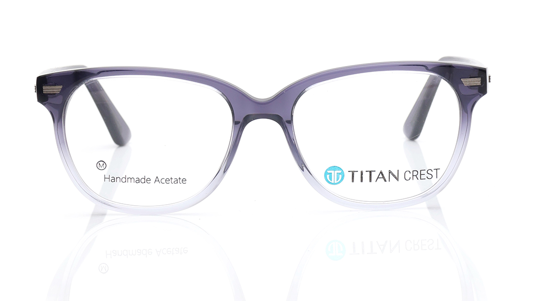 Image 1 of Purple Phantos Eyeglasses for Women from Titan Available at Titan Eye+