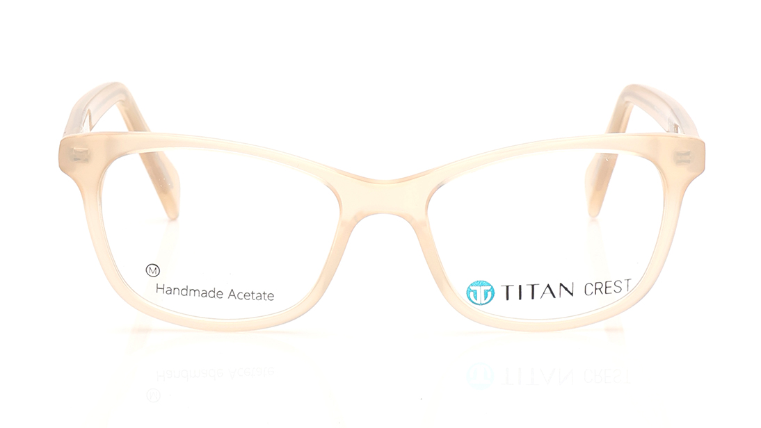 Image 1 of Black CatEye Eyeglasses for Women from Titan Available at Titan Eye+