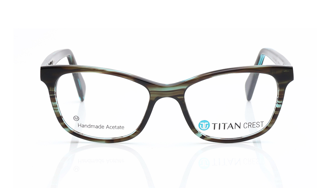 Image 1 of CatEye Maroon Rimmed Eyeglasses for Women from Titan Available at Titan Eye+