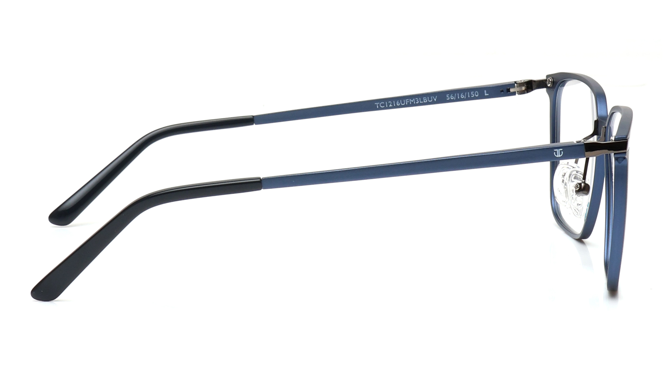 Blue Square Eyeglasses for Men available online at Titan Eye+