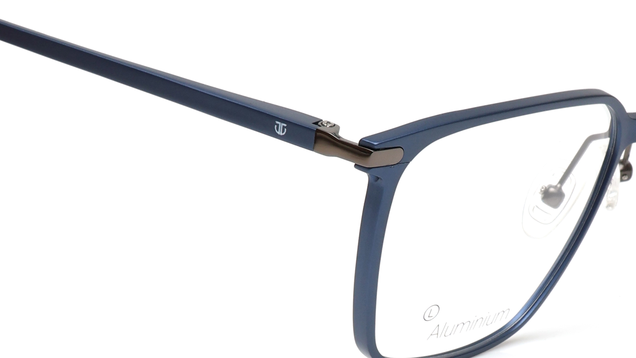 Blue Square Eyeglasses for Men available online at Titan Eye+