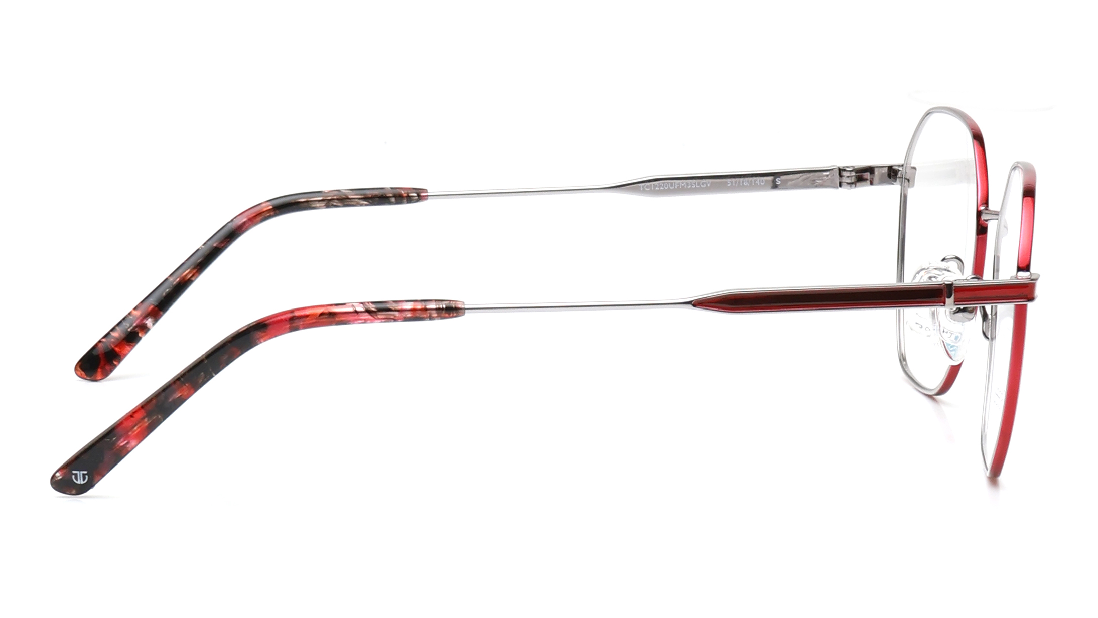 Silver Geometric Eyeglasses for Men and Women available