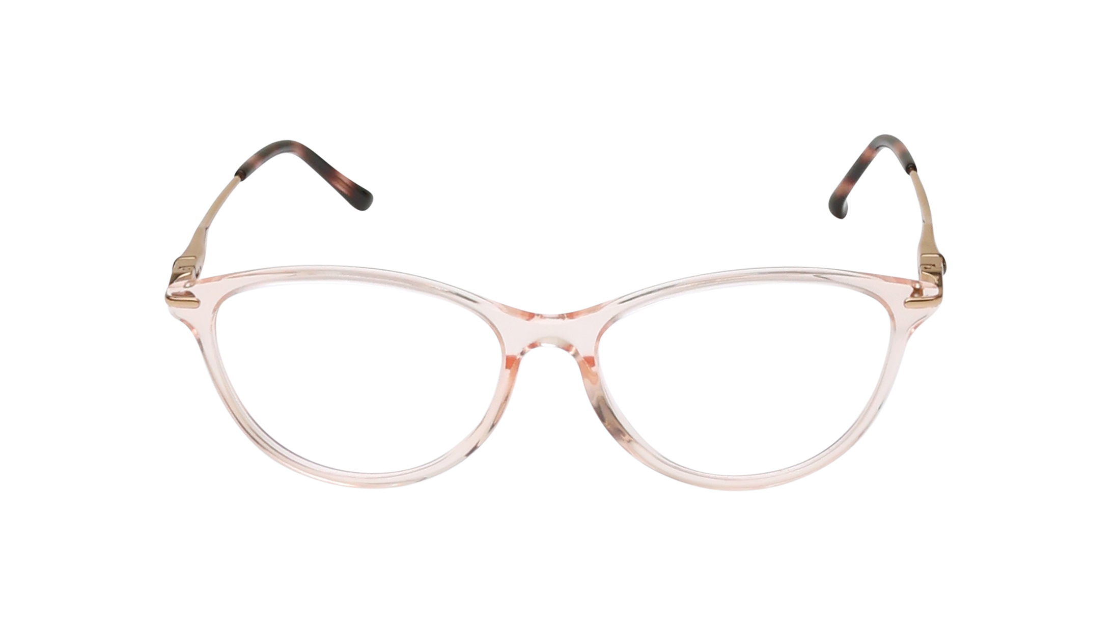 Image 1 of Orange CatEye Rimmed Eyeglasses(TS1025WFC7MORV) from Fastrack Available at Titan Eye+