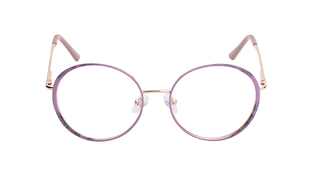 Image 1 of Pink Round Eyeglasses for Women from Titan Available at Titan Eye+