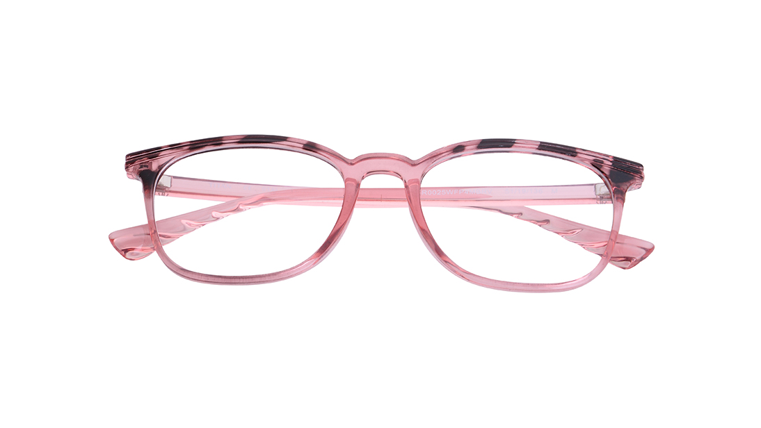 Image 4 of Brown Square Rimmed Eyeglasses for Women from Titan Available at Titan Eye+