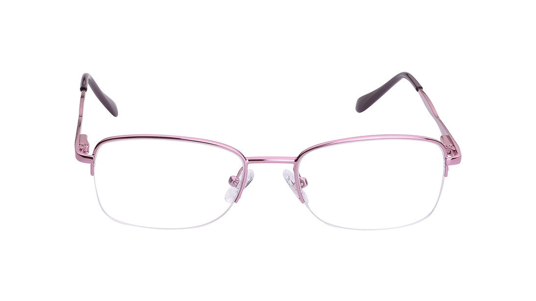 Image 1 of Pink Ellipse Eyeglasses for Women from Titan Available at Titan Eye+