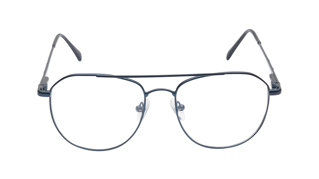 Image 1 of Green Square Eyeglasses for Men from Titan Available at Titan Eye+