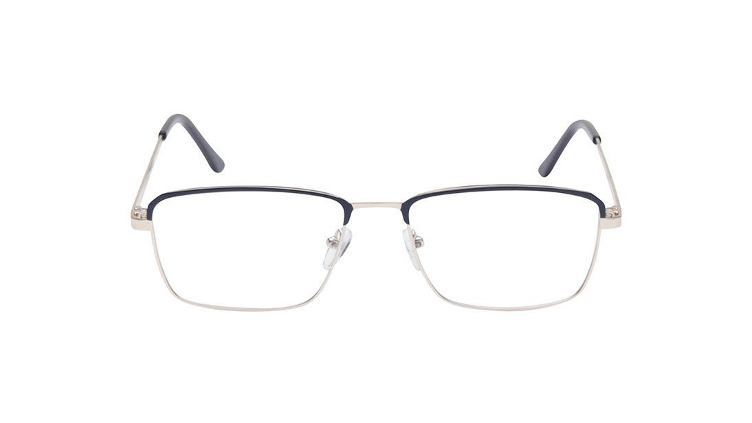 Image 1 of Black Rectangle Eyeglasses for Men from Titan Available at Titan Eye+