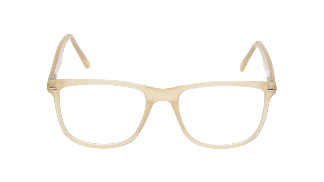 Image 1 of Yellow Wayfarer Eyeglasses for Women from Titan Available at Titan Eye+