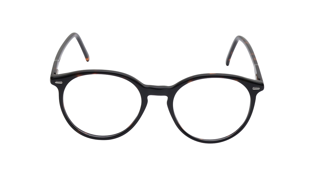 Image 1 of Brown Round Eyeglasses for Men from Titan Available at Titan Eye+
