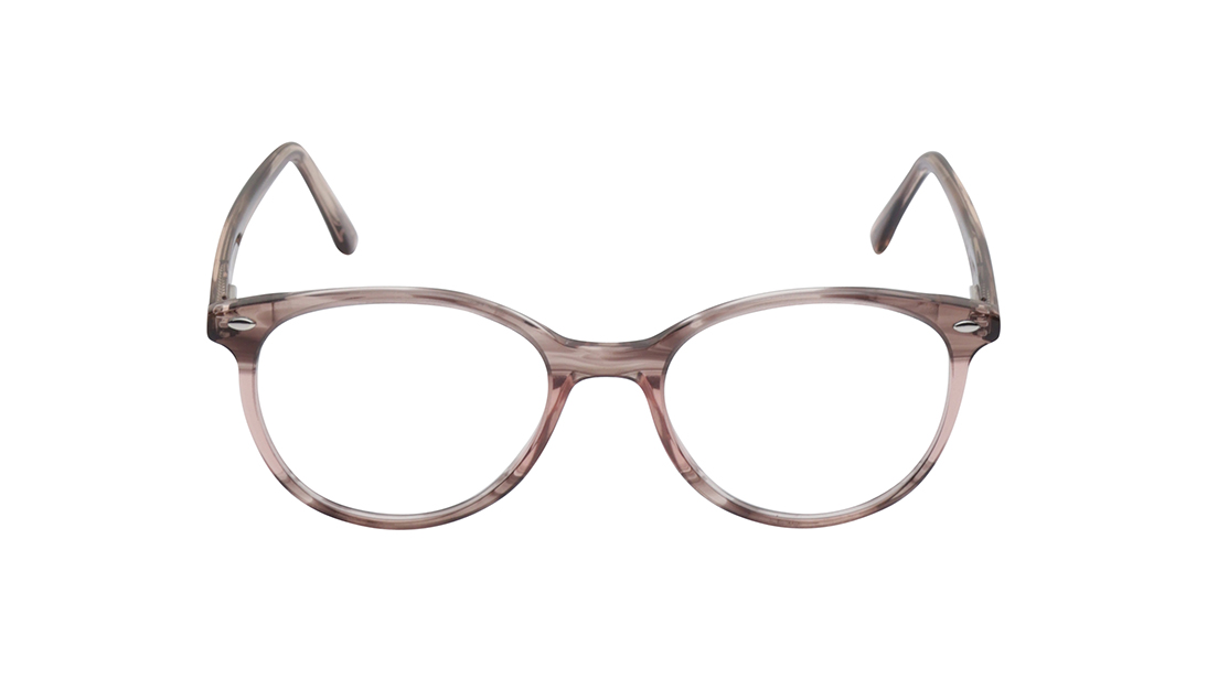 Image 1 of Brown Round Rimmed Eyeglasses for Women from Titan Available at Titan Eye+