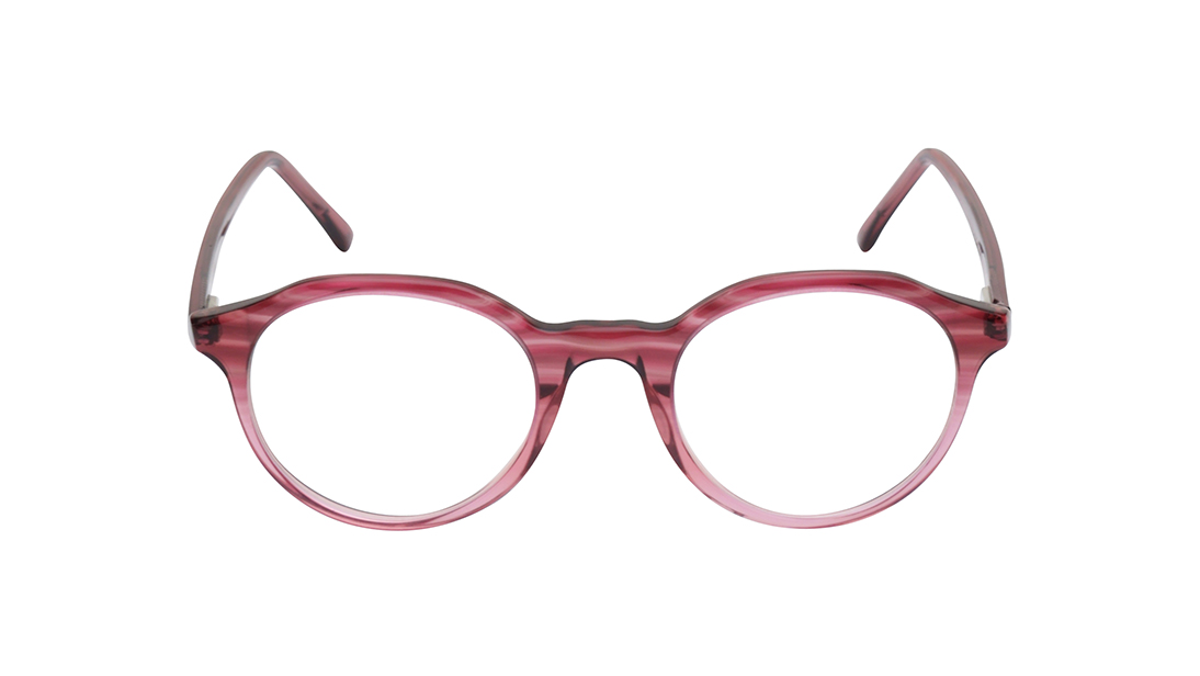 Image 1 of Red Round Rimmed Eyeglasses for Men and Women from Titan Available at Titan Eye+