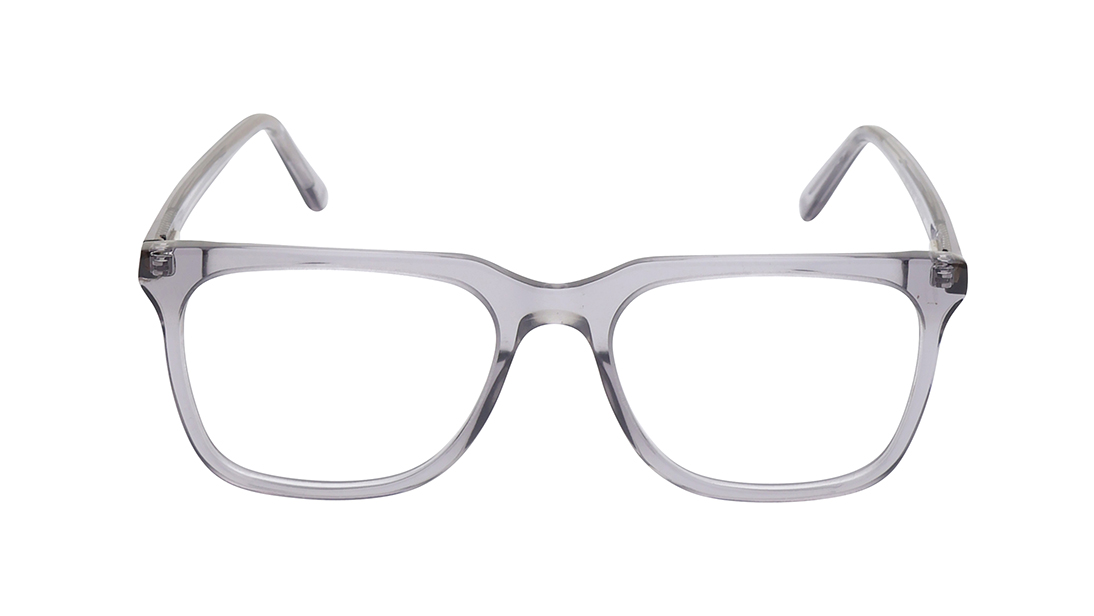 Image 1 of Grey Wayfarer Eyeglasses for Men from Titan Available at Titan Eye+