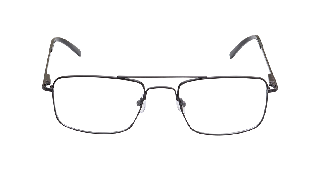 Image 1 of Black Square Rimmed Eyeglasses for Women from Titan Available at Titan Eye+
