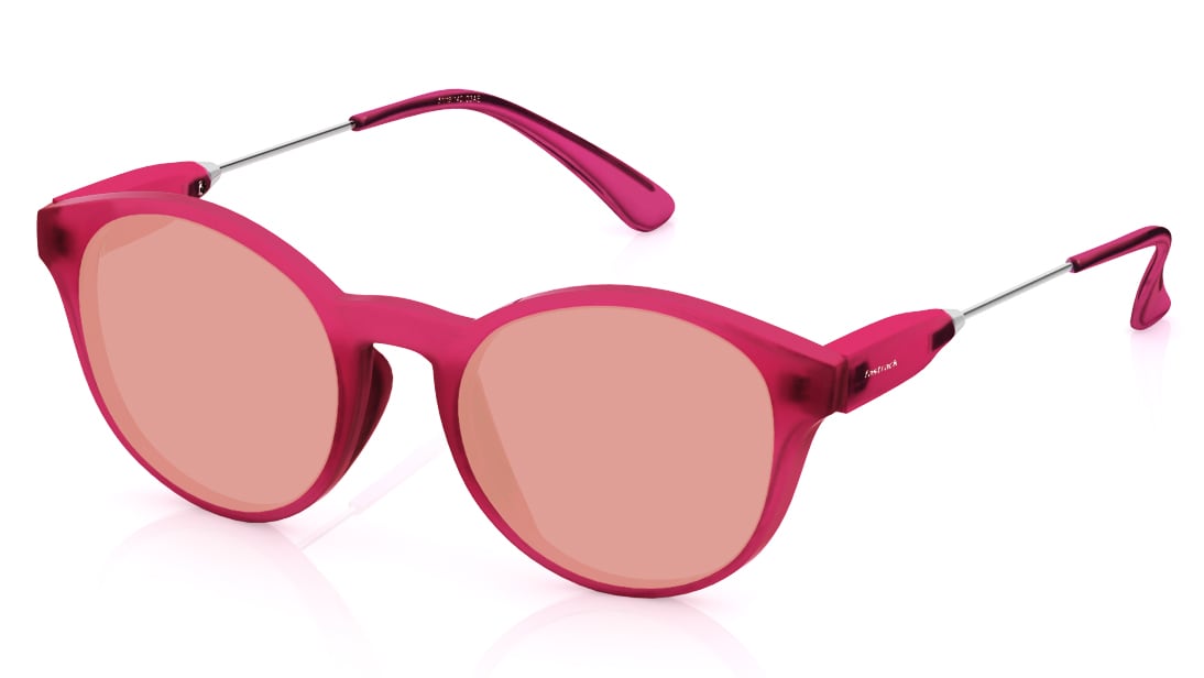 Pink Round Women Sunglasses (C078PK1F|51)
