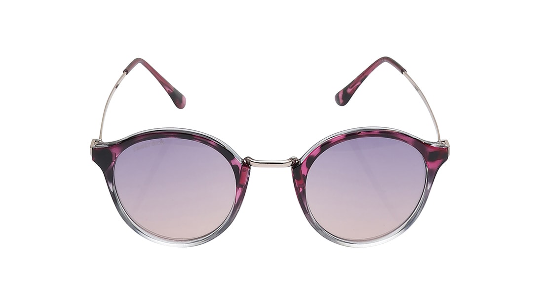 Image 1 of Pink Round Rimmed Sunglasses From Fastrack (C085PK6V) from Fastrack Available at Titan Eye+