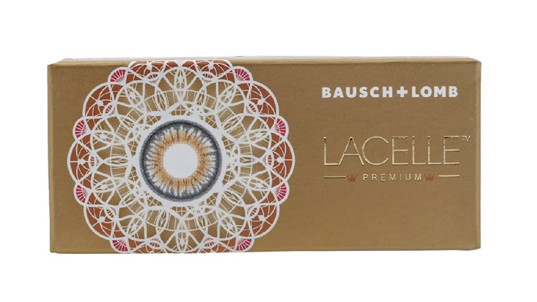 Image 1 of Green Color Zero Power Monthly Disposable Lacelle Premium By Bausch and Lomb - 2 lens per Box from Bausch and Lomb Available at Titan Eye+