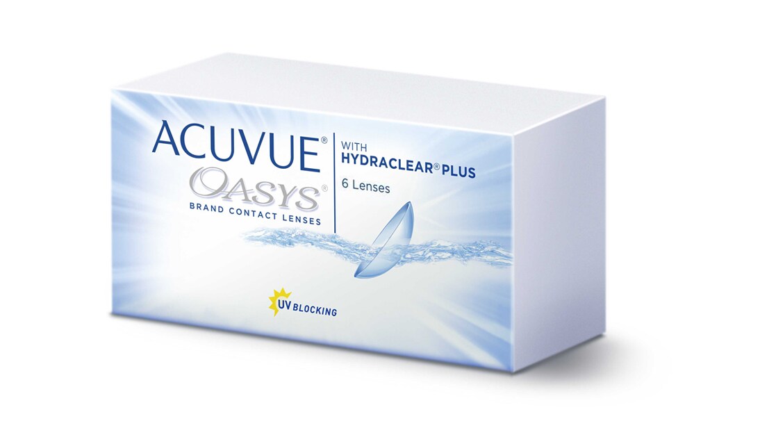 Image 1 of Fortnightly Disposable Acuvue Oasys By Johnson And Johnson - 6 lens per Box from Johnson And Johnson Available at Titan Eye+