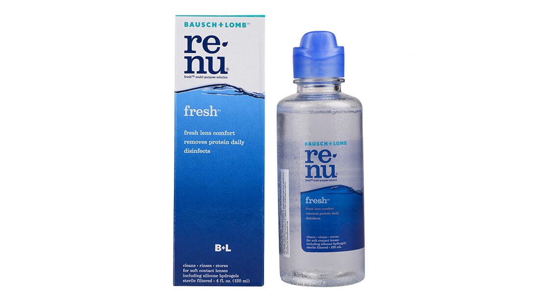 Image 1 of Renu Multipurpose Fresh 120ml from Bausch and Lomb Available at Titan Eye+