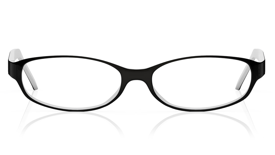 Image 1 of Black Rectangle Eyeglasses for Kids from Dash Available at Titan Eye+