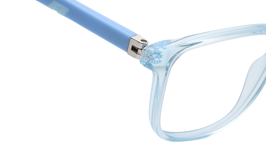 Blue Wayfarer Eyeglasses for Kids