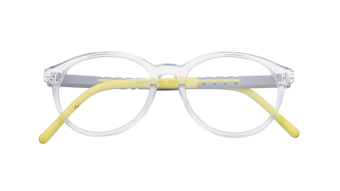 Transparent Round Eyeglasses for Kids available online at Titan Eye+