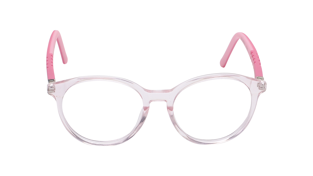 Image 1 of Pink Round Rimmed Eyeglasses for Kids from Fastrack Available at Titan Eye+